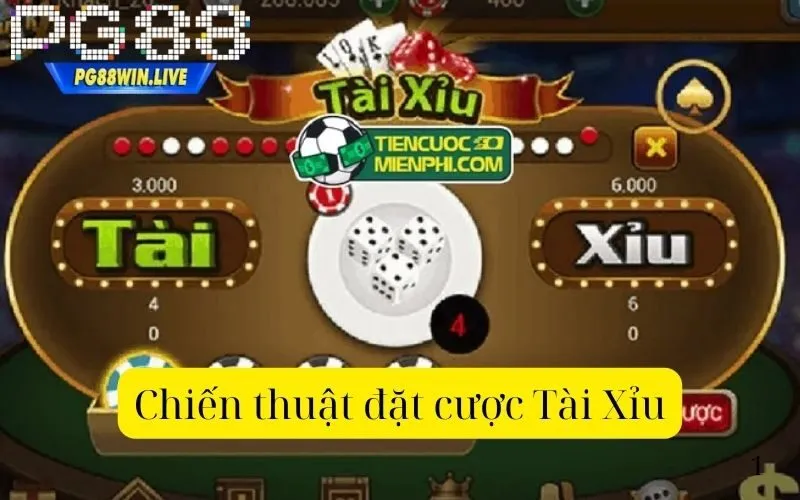 Chiến thuật đặt cược Tài Xỉu